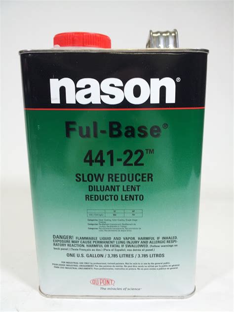 One thing I just notices is the <b>nason</b> <b>Base coat</b> I used before said to mix 8:1/2:4. . Nason basecoat reducer